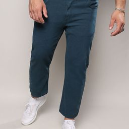 Instafab Plus Men Clean Look Jean Relaxed Fit Light Fade Stretchable Cotton Jeans-picture-6