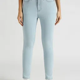 Pepe Jeans Dion Women Skinny Fit High-Rise Clean Look Stretchable Jeans-picture-17