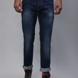 Cantabil Men Regular Fit Light Fade Stretchable Cotton Jeans-picture-18