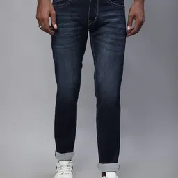 Cantabil Men Regular Fit Light Fade Stretchable Cotton Jeans-picture-38