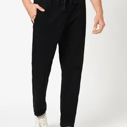 Mast & Harbour Men Black Clean Look Jogger Fit Stretchable Jeans-picture-36