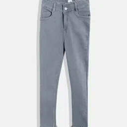 BAESD Girls Skinny Fit Mid-Rise Clean Look Cotton Stretchable Jeans-image-11