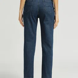 Pepe Jeans Women Relaxed Fit High-Rise Stretchable Jeans image 3