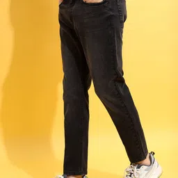 HIGHLANDER Men Mid Rise Slim Fit Crop Length Stretchable Jeans image 3