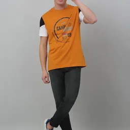 Cantabil Men Clean Look Mid-Rise Regular Fit Cotton Stretchable Jeans image 2