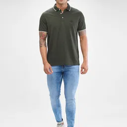 SPYKAR Men Slim Fit Low-Rise Clean Look Heavy Fade Stretchable Jeans image 5