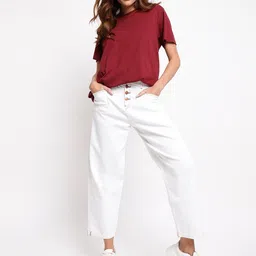 TALES & STORIES Women Relaxed Fit Stretchable Denim Jeans-picture-41