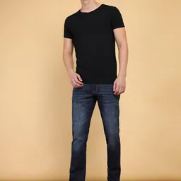 Wrangler Men Millard Straight Fit Light Fade Cotton Clean Look Jeans-picture-21
