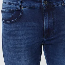 Mufti Men Slim Fit Mid-Rise Light Fade Clean Look Stretchable Jeans image 5