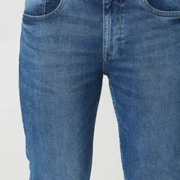 Mufti Men Tapered Fit Light Fade Clean Look Stretchable Jeans image 2