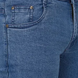 STUDIO NEXX Men Relaxed Fit Mid Rise Light Fade Stretchable Jeans image 5