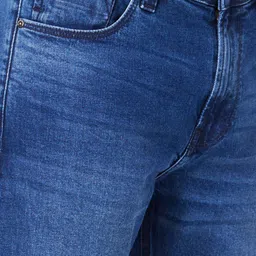 SPYKAR Men Slim Fit Light Fade Stretchable Jeans image 3