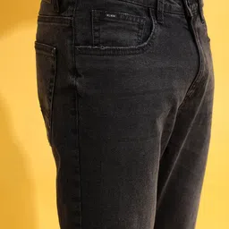 HIGHLANDER Men Mid Rise Slim Fit Crop Length Stretchable Jeans image 5