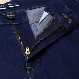 Mast & Harbour Men Straight Fit Low Distress Stretchable Jeans image 3