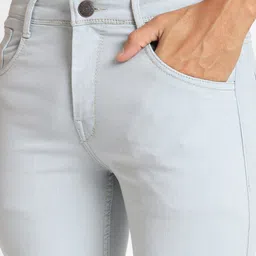 RAGZO Men Slim Fit Low-Rise Clean Look Stretchable Jeans image 5