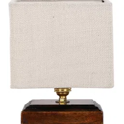 Devansh White Jute Table Lamp image 4