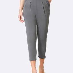 Van Heusen Athleisure Finish Pleated Front Ruffle Pants-image-21