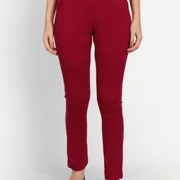 APELLA Women Maroon Trousers-image-27