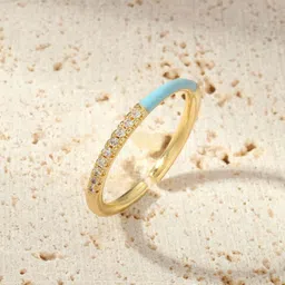 SALTY Stone-Studded Adjustable Finger Ring-picture-52