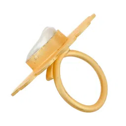 Silvermerc Designs Gold-Plated White Pearl Studded Handcrafted Adjustable Ring image 3