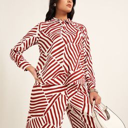 Annabelle by Pantaloons Women Geometric Printed Shirt Style Top-picture-29