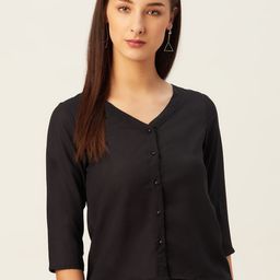 Belle Fille Black Regular Top-picture-36