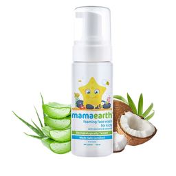 Mamaearth Kids Foaming Face Wash with Aloevera & Coconut 150 ml-picture-33
