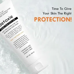 Detoxie Anti-Pollution & De-Tan Refreshing Face Wash - 100ml image 3