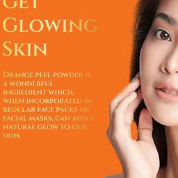 Indus Organics Orange Peel Powder For Deep Cleansing - 120g image 4