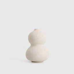 purezento Decorative Oreo White Ceramic Vase image 4
