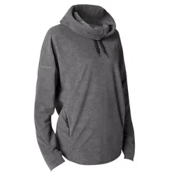 Women's Relaxation Yoga Fleece Sweatshirt - Mottled Grey-image-37