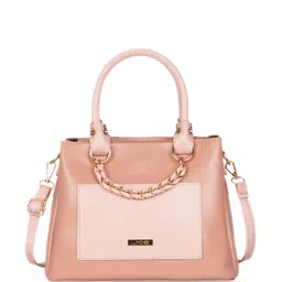 Luvoksi Colourblocked Structured Handheld Bag-picture-22