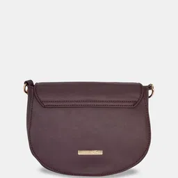 Forever Glam by Pantaloons Embellished PU Structured Sling Bag image 4