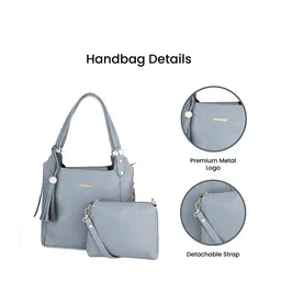 Lapis O Lupo Structured Shoulder Bag With Pouch image 5