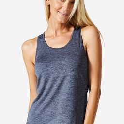 Domyos By Decathlon Solid Round Neck Sleeveless T-shirt-picture-17