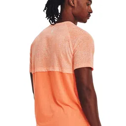 UNDER ARMOUR Streaker Micro Mesh Abstract Printed Short Sleeves Slim-Fit T-Shirt image 4