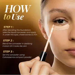 Coloressence Time To Prime- Full Covereage Liquid Concealer-4.5ml-Sunlit image 4