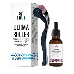 SOTRUE Hair Growth Serum 30ml With Derma Roller 1mm-image-61
