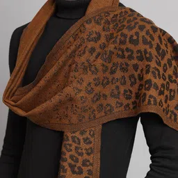 HANDICRAFT PALACE Abstract Design Woollen Muffler image 4