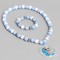 EL REGALO Girls Moti Beaded Jewellery Set-image-91