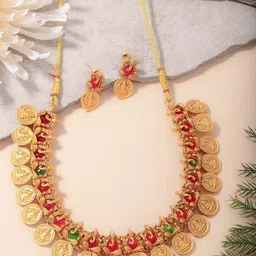 PANASH Gold-Plated & Beaded Jewellery Set-picture-36