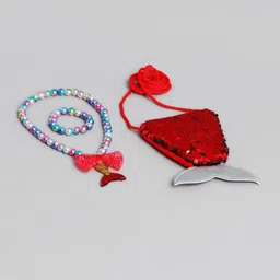 EL REGALO Girls Beaded Fish Featured Jewellery Set-picture-36