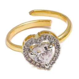 Kennice Gold-Plated AD-Studded Jewellery Set image 4