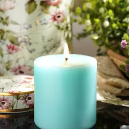 Pure Home and Living Blue Sea Breeze Pillar Candle-picture-29