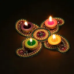 Parkash Candles Red 100-Pieces Tealight Candles-picture-12