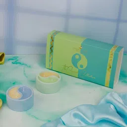 Parkash Candles Green & Blue 2 Pieces Premium Yin Yang Scented T-Light Candles-image-83