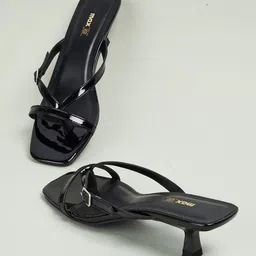 max Women PU Kitten Mules-image-73