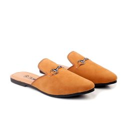 Bxxy Men Pointed Toe Embellished Horsebit Mules-picture-48
