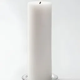 atorakushon White Set Of 3 Vanilla Scented Pillar Candles image 4