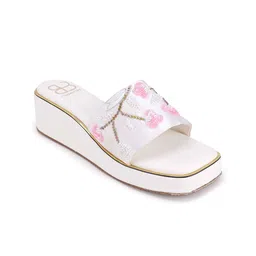 GLAM STORY Embellished Wedge Heels image 3